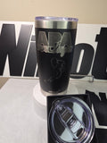 20oz Stainless Steel Tumbler (Custom Laser Engraved) APA Pool Leagues